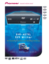 Pioneer DVR-A07XLB Datasheet