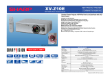 Sharp XV-Z10E Datasheet