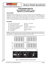 Kingston Technology KVR333X64C25K2/1G Datasheet