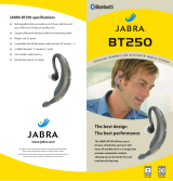 Jabra BT-250 Datasheet