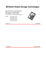 Hitachi IC35L180AVV207 Datasheet