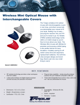 Targus Wireless Mini Optical with Interchangeable Covers, 12-Pk Datasheet