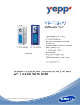 Samsung YP-T5H Datasheet