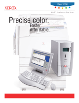 Xerox PHASER EX7750DXF INCLUDES EFI FIERY COLOUR SERVER User manual