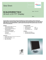 Fujitsu SCALEOVIEW T19-2 Datasheet
