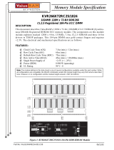 Kingston Technology KVR266X72RC25/1 Datasheet