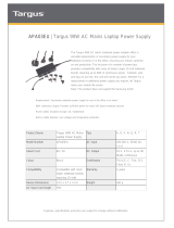 Targus APA03EU Datasheet