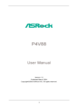 ASROCK P4V88 Datasheet