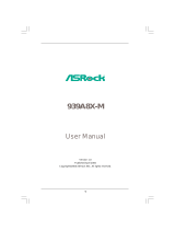 ASROCK 939A8X-M Datasheet