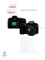 Canon EOS 20D lens kit (18-55) Datasheet