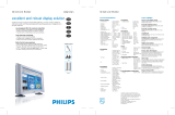 Philips 30" LCD Monitor User manual