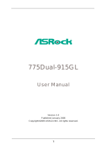 ASROCK 775DUAL-915G Datasheet