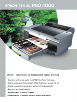 Epson Pro 4000 User manual