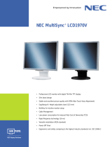 NEC 60001345 Datasheet