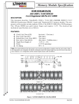 Kingston Technology KVR333S4R25/2G Datasheet