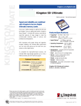Kingston Technology SD/1GB-U Datasheet