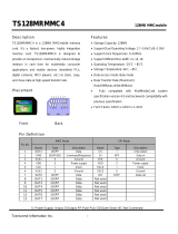 Transcend TS128MRMMC4 Datasheet