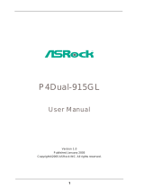 ASROCK P4DUAL-915GL Datasheet