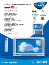 Philips 36PW9528 User manual