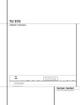 Harman Kardon TU 970/230 Owner's manual