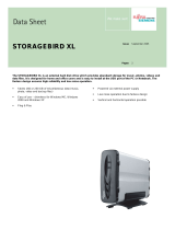 Fujitsu Storagebird XL 250GB USB 2.0 Datasheet