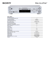 Sony MDSJB980S Datasheet