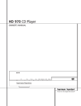 Harman-Kardon HD 970 User manual