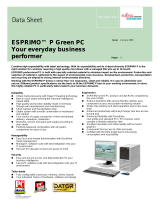 Fujitsu Esprimo P5700 Intel P4 640 User manual