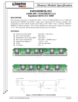 Kingston Technology KVR333S8R25L/512 Datasheet