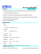 Lite-On SOHD-16P9SV-01C Datasheet