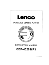Lenco CDP4520MP3 Datasheet