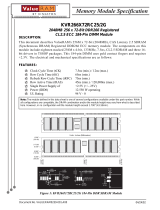 Kingston Technology KVR266X72RC25/2 Datasheet