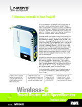 Linksys WTR54GS Datasheet