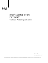 Intel D975XBX Datasheet