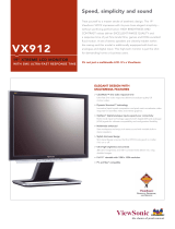 ViewSonic VX912-4 Datasheet