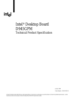 Intel BOXD945GPMLKR Datasheet