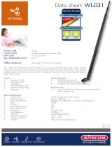 Sitecom WL-031 Datasheet