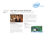 Intel SRCSAS18E Datasheet