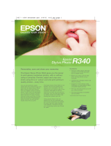 Epson R340 - Stylus Photo Color Inkjet Printer Datasheet
