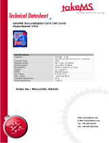 takeMS MS1024SDC-SD4R Datasheet