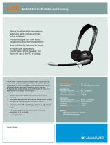 Sennheiser PC30 User manual