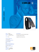 Case Logic CDM1K Datasheet