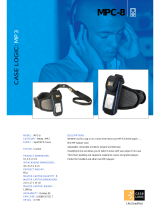 Case Logic MPC8 Datasheet