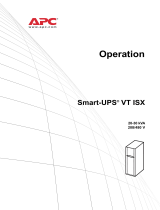 APC VT ISX User manual