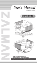 ZALMAN CNPS 8000 User manual