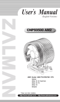 ZALMAN CNPS 9500 AM2 User manual