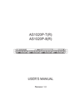 Supermicro AS-1020P-TR User manual