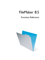 Filemaker Pro 8.5 Advanced Maintenance User manual