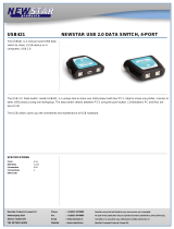 Newstar USB421 Datasheet