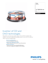 Philips DR4S6B25F/00 Datasheet